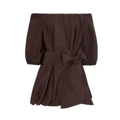 Akep Dress For Woman Vskd05144 Moro In Brown