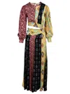 Akep Dresses Multi Colour In Brown