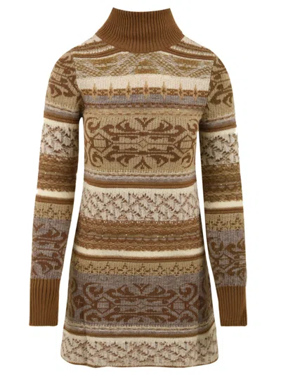 Akep Dresses Sand In Brown