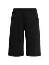 Akep Elasticated-waist Shorts In Black