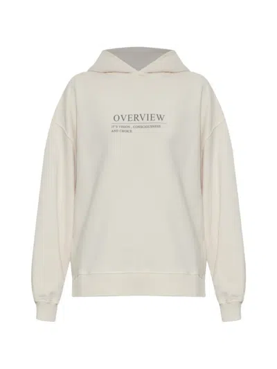 Akep Graphic-print Cotton Hoodie In Neutral