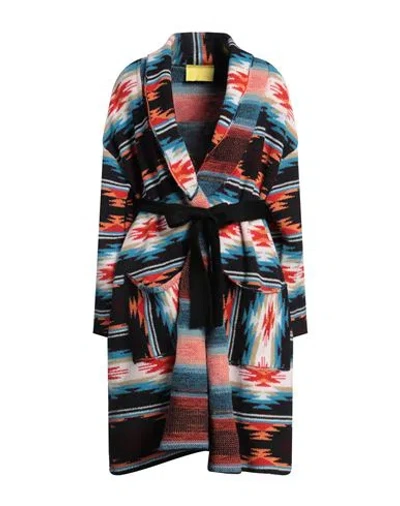 Akep Inspired By  Woman Cardigan Orange Size 6 Polyamide, Acrylic, Merino Wool