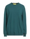 Akep Inspired By  Woman Sweater Deep Teal Size M Polyester, Merino Wool, Viscose, Cashmere