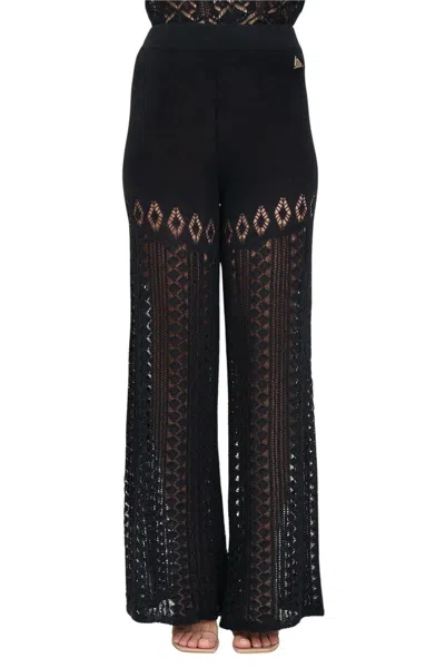Akep Linen/cotton Pants - Black