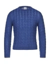Akep Man Sweater Blue Size Xxl Acrylic, Polyamide, Mohair Wool In Blue
