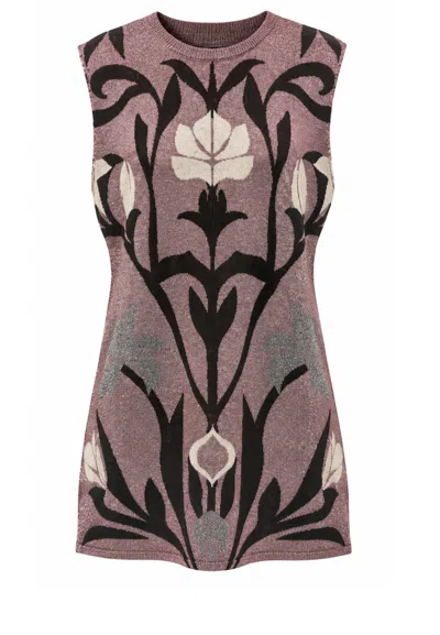 Akep Pandora Tank  Top Top In Purple