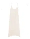 Akep Patchwork Open-knit Dress