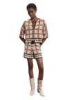 Akep Geometric-pattern Shorts In Other