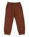 Akep Toddler Girl Pants Brown Size 6 Cotton, Polyester In Brown