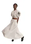 Akep Top Woman  Half Sleeve In White