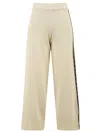 Akep Trousers Cream In Burgundy
