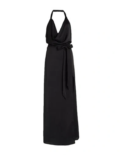 Akep Woman Maxi Dress Black Size 6 Polyester