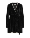 Akep Woman Mini Dress Black Size 8 Polyester