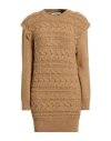 Akep Dresses Camel In Brown