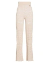 Akep Knitted Lace-insert Trousers