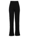 Akep Woman Pants Black Size M Viscose, Polyester