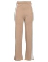 Akep Woman Pants Camel Size S Viscose, Merino Wool, Recycled Polyamide, Cashmere