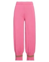 Akep Woman Pants Pink Size 6 Wool, Acrylic