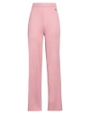 Akep Woman Pants Pink Size 6 Viscose, Polyamide, Polyester