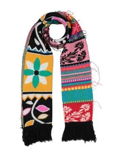 Akep Woman Scarf Pink Size - Polyamide, Acrylic, Alpaca Wool In Multi