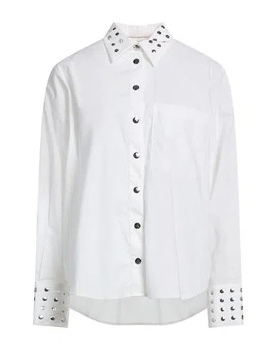 Akep Woman Shirt White Size 4 Cotton