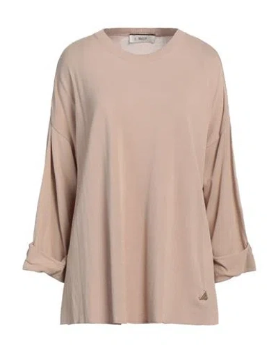 Akep Woman Sweater Beige Size 8 Viscose, Polyester