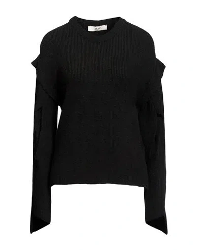 Akep Woman Sweater Black Size Xs Wool, Viscose, Polyacrylic, Polyamide
