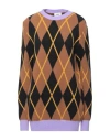 Akep Woman Sweater Camel Size 6 Polyamide In Beige