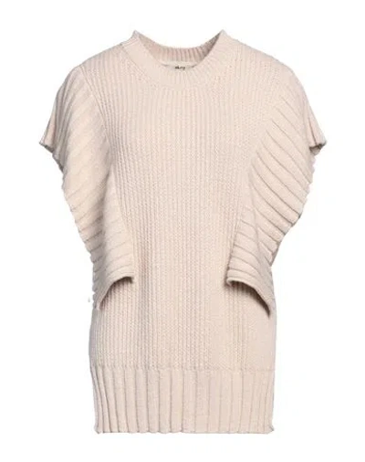 Akep Woman Sweater Cream Size 4 Acrylic, Wool, Alpaca Wool, Viscose, Polyester In White