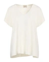 Akep Woman Sweater Cream Size 4 Ecovero Viscose, Polyester In White