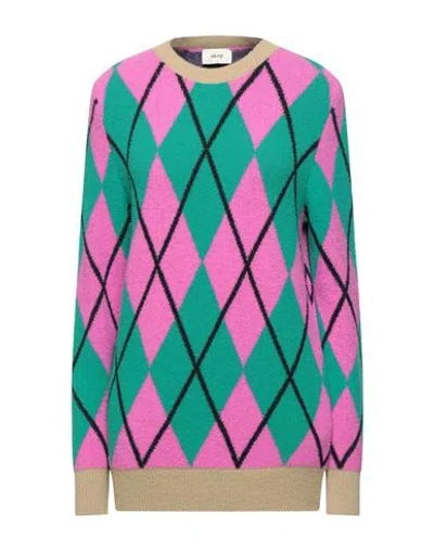 Akep Woman Sweater Fuchsia Size 6 Polyamide In Pink