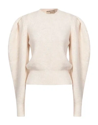 Akep Woman Sweater Ivory Size 8 Acrylic, Polyamide, Wool, Viscose