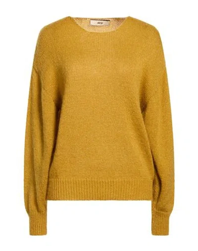 Akep Woman Sweater Marigold Size 8 Acrylic, Polyamide, Mohair Wool In Orange
