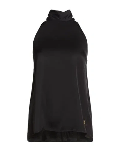 Akep Woman Top Black Size 4 Viscose
