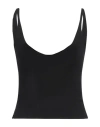 Akep Woman Top Black Size S Ecovero Viscose, Polyester In Black