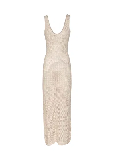 Akep Women's Dress  Luxury Knitting In Light