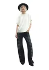 Akep Women's Jeans  Studs In Black