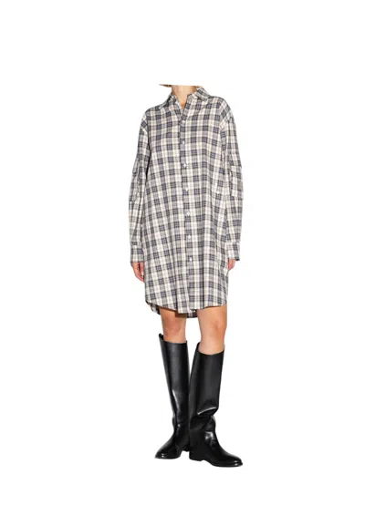 Akep Women's Short Shirt Dress  With Paintings In Multi
