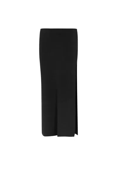 Akep Women's Skirt  With Spade In Black