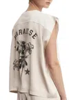 Akep Women's Song  Oversize In White