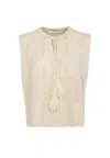 Akep Women's Song  Perforated In White