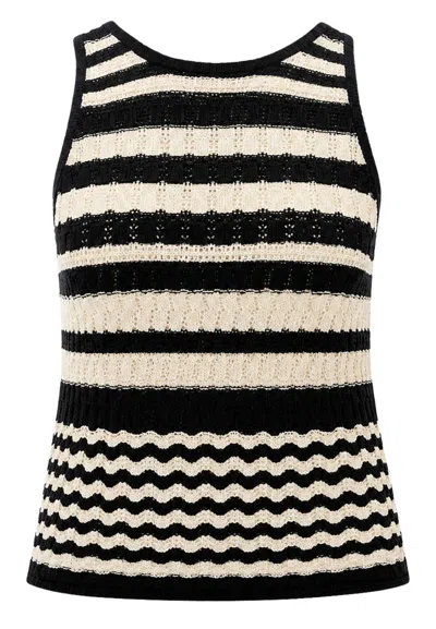 Akep Women's Top  Bicolor In Black
