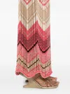 Akep Gestrickte Hose In Multicolor