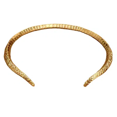 Aki Roc Jewelry Women's Edge Cuff Bracelet In Gold