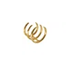 Aki Roc Jewelry Women's The Hug Midi Ring - Gold In Gold