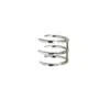 Aki Roc Jewelry Women's The Hug Midi Ring -sterling Silver In Silver