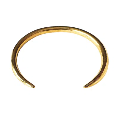 Aki Roc Jewelry Women's The Inca Open Cuff Bracelet - Gold