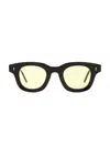 Akila Apolo Sunglasses In Black & Yellow