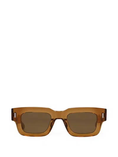 Akila Ares Square-frame Sunglasses In 褐色