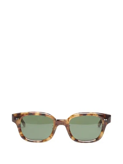 Akila Atlas Square-frame Sunglasses In Brown